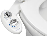 LUXE Bidet NEO 120 single nozzle for quick retrofit on two-piece toilets.