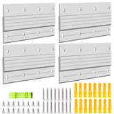 Luxiv French cleat hanger four-set kit for secure wall art display