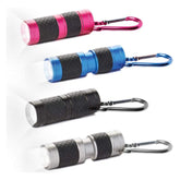 LUXPRO keychain flashlight with durable aluminum body for reliable daily carry.