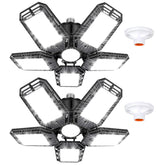 Luyata LED garage light with 360-degree coverage for full workspace brightness.