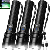 Lylting 3Pack flashlights front view for reliable outdoor lighting.