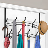 LYNK Professional Home 18-hook over-door hanger keeps shirts and accessories neatly organized.
