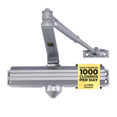 LYNN HARDWARE DC7016 door closer front view for durable, high-traffic use.