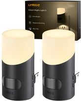 Lyridz LED Night Light with motion sensor illuminates hallways up to 16 feet.