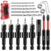 Lytool adjustable countersink front view showing precise depth control