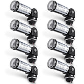 Macarrie dusk-to-dawn sensor 8-pack for automatic outdoor lighting.