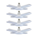 MACGO four-pack LED garage lights illuminate wide spaces with 6000lm output
