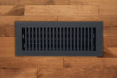 Madelyn Carter vent cover front view in black with a sleek matte finish