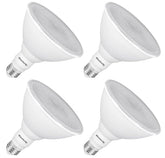 Maelsrlg PAR38 LED flood light porch lighting for clear nighttime visibility.