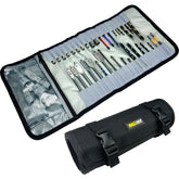 Magg Hevi drill bit organizer bag rolled for portable tool storage and quick access