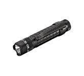Maglite MAG-TAC 2-Cell front view with crown bezel for bright illumination.