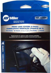 MagLite Miller Pro-Hobby front lens cover protects a lens on a worksite