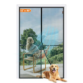 MAGZO magnetic screen door magnets sewn into seams for easy hands-free entry