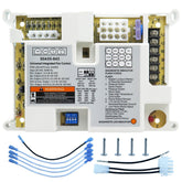 MAHUIBIN 50A55-843 furnace board front view showing OEM-ready replacement for Lennox systems.