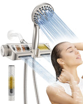 MakeFit filtered shower head dual 2-in-1 for flexible fixed and handheld showers