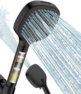 MakeFit filtered shower head handheld mist for spa-like at-home showers