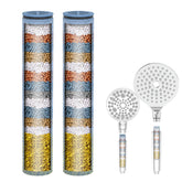 MakeFit filter cartridge with KDF-55 media for clean shower water