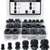 MAKERELE cord grip gland 1/4 inch NPT seals outdoor electrical enclosures.