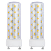 Makergroup GU24 LED bulb front view with 2700K warm glow for cozy bathrooms