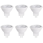 Makergroup MR11 GU4.0 3W warm white close-up highlighting energy efficiency