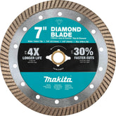 Makita B-69727 turbo blade for smooth cuts in concrete and masonry