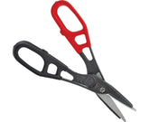 Malco MV12 Andy Snip front view with ergonomic grip for precise cuts.