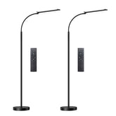 Marctronic floor lamp 2-pack, front view delivers bright, even lighting for living spaces