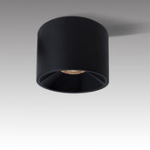 Marknice LED dimmable ceiling spot light with matte black finish provides focused downlight.