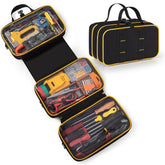 Marscamd Roll Up Tool Bag with three clear windows for quick tool visibility.