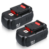 Masione 18V Ni-MH replacement battery, front view, compatible with PC18B-2, reliable power