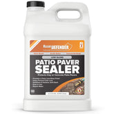 MasonryDefender patio paver sealer bottle for easy outdoor coating.