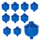 Master Airbrush Elite 10-pack disposable mini air water trap filters for moisture control.