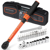 Matework 1/4 inch drive torque wrench ready for bike setup to ensure precise torque