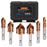 Matework M35 cobalt countersink bits offer durable performance for tough metals