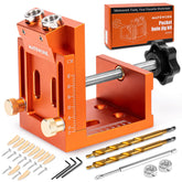 Matework pocket hole jig shows adjustable design for versatile joint alignment.