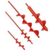 MAXCCINO auger drill bit 1.6 x 8.6 inches eases planting with quick post holes.