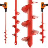 MAXCCINO auger drill bit for planting; 1.6x16.5 inches helps bulbs and seeds