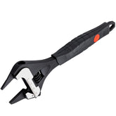 MAXPOWER 8-inch slim jaw wrench in main view with a soft grip for comfortable handling