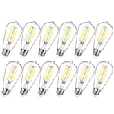 MAXvolador vintage LED Edison bulb 60W-equivalent for chandeliers with bright, efficient light.