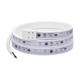 Maxxima 36in under-cabinet light front view with warm 3000K glow for countertops