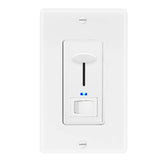 Maxxima dimmer switch with blue indicator light when the load is off, easy to locate in the dark