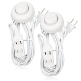 Maxxima foot-switch extension cord with 9-foot reach and three outlets for easy lighting control.