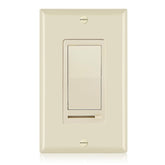 Maxxima LED slide dimmer switch front view showing precise dimming control