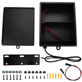 MAYICHUAN steel battery box side view safeguards batteries in outdoor installations.