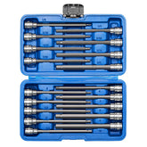 Mayouko long hex socket set organized in case for quick access.