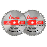 MAZING 2-Pack blades close-up showing ATB teeth for clean cuts