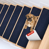 MBIGM non-slip stair tread navy 8x30 provides secure footing on indoor stairs