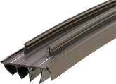 M-D Kerf Style door bottom with vinyl fins seals drafts at the threshold