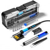 MEAKEST soldering iron kit setup for precise domestic repairs and projects.