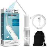 MEDMAC portable bidet in a compact travel-ready setup for easy on the go hygiene.
